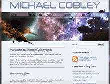 Tablet Screenshot of michaelcobley.com